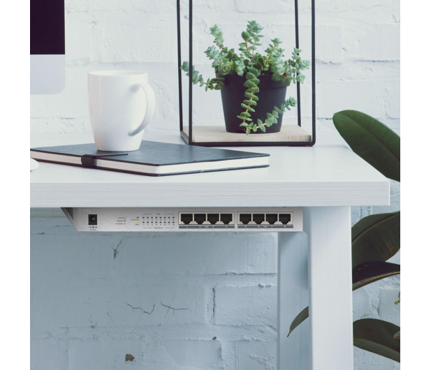 Zyxel 8p GS100-8HP (8x10/100/1000Mbit PoE) - 497613 - zdjęcie 7